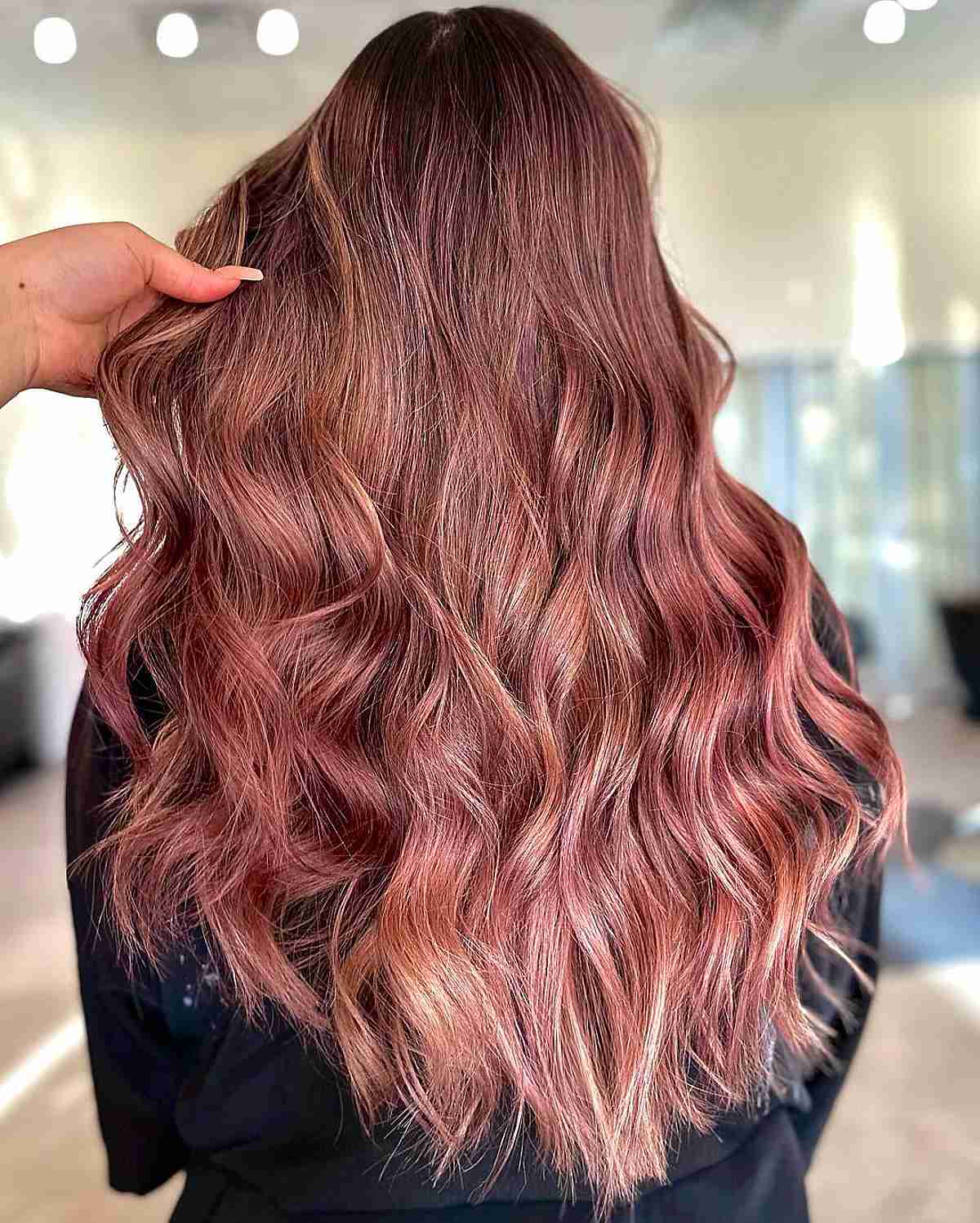 Balayage en or rose :conseils d experts et superbes idées de couleurs de cheveux