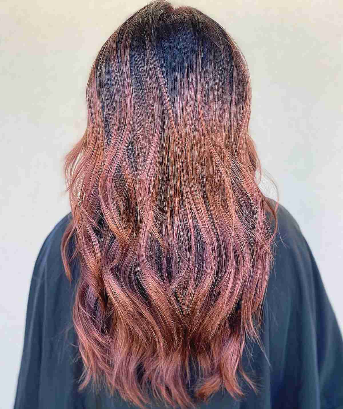 Balayage en or rose :conseils d experts et superbes idées de couleurs de cheveux