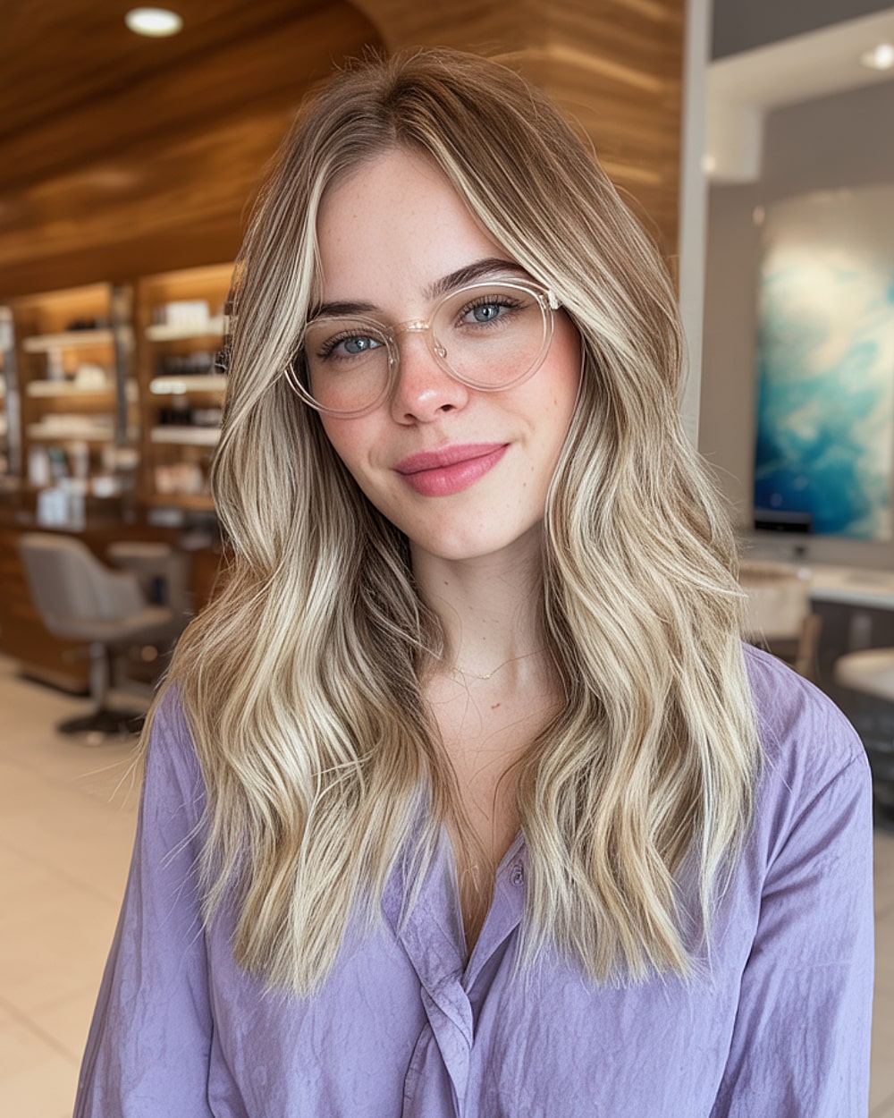 Balayage blond sur cheveux châtain foncé : 20+ transformations époustouflantes 
