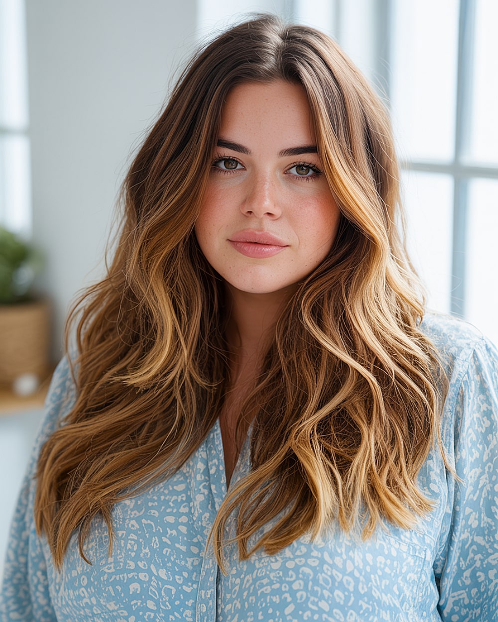 Balayage blond sur cheveux châtain foncé : 20+ transformations époustouflantes 