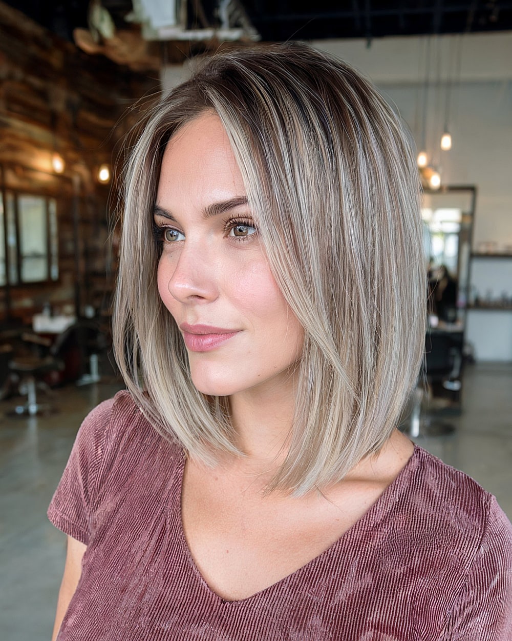 Balayage blond sur cheveux châtain foncé : 20+ transformations époustouflantes 