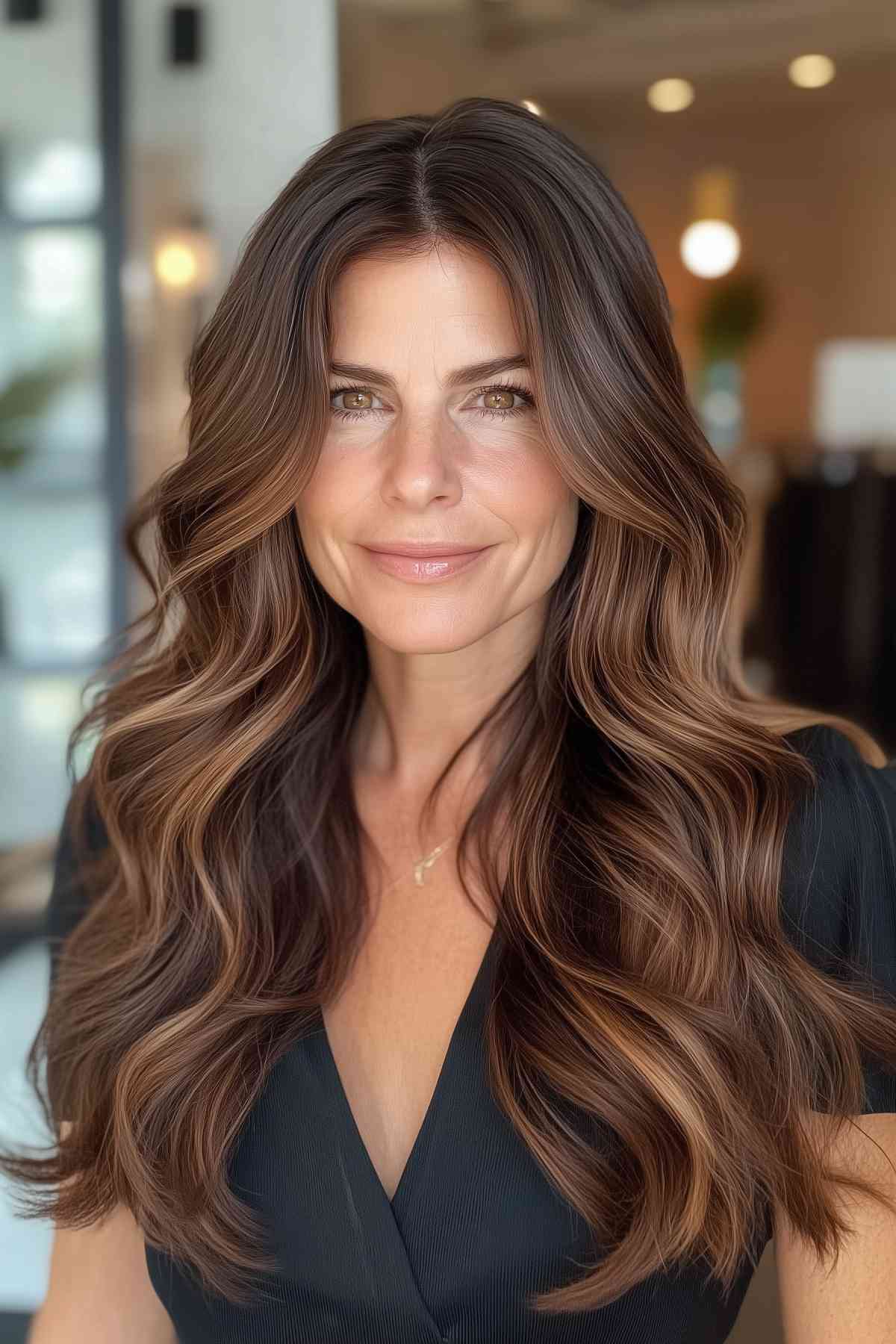 Meilleures couleurs de cheveux d’automne pour les brunes en 2026 :tendances et idées