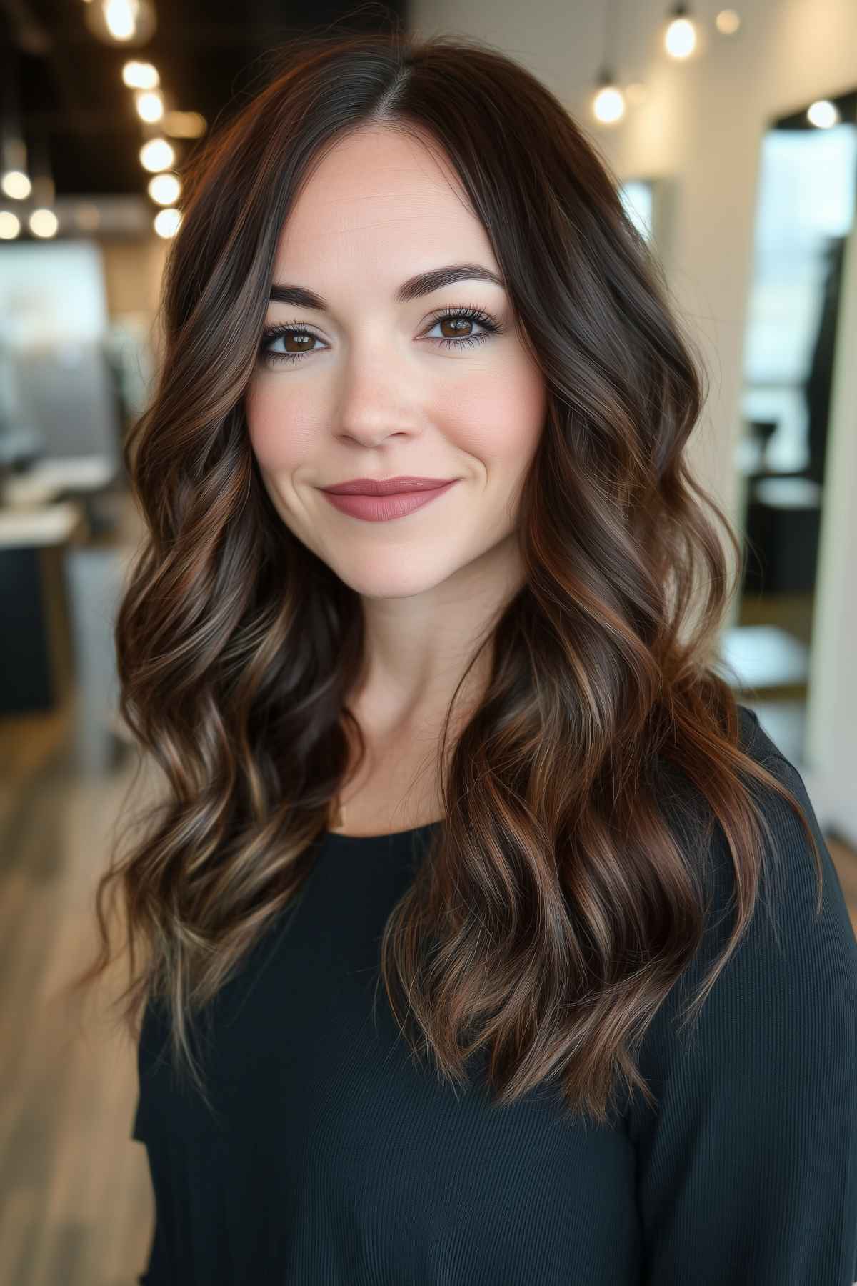 Meilleures couleurs de cheveux d’automne pour les brunes en 2026 :tendances et idées