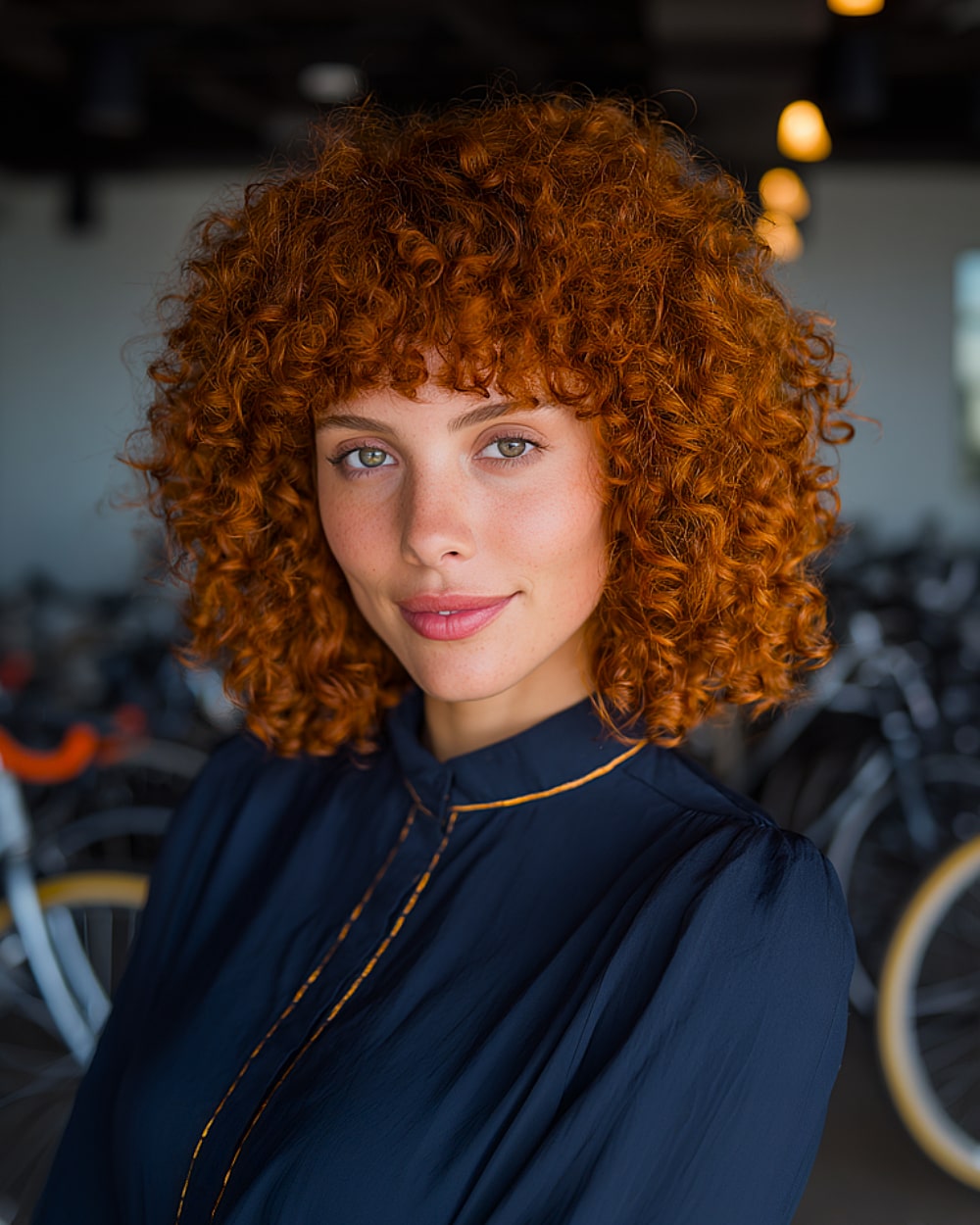 Coupes de cheveux bouclés Shag avec frange :tendances et conseils de style pour 2026 
