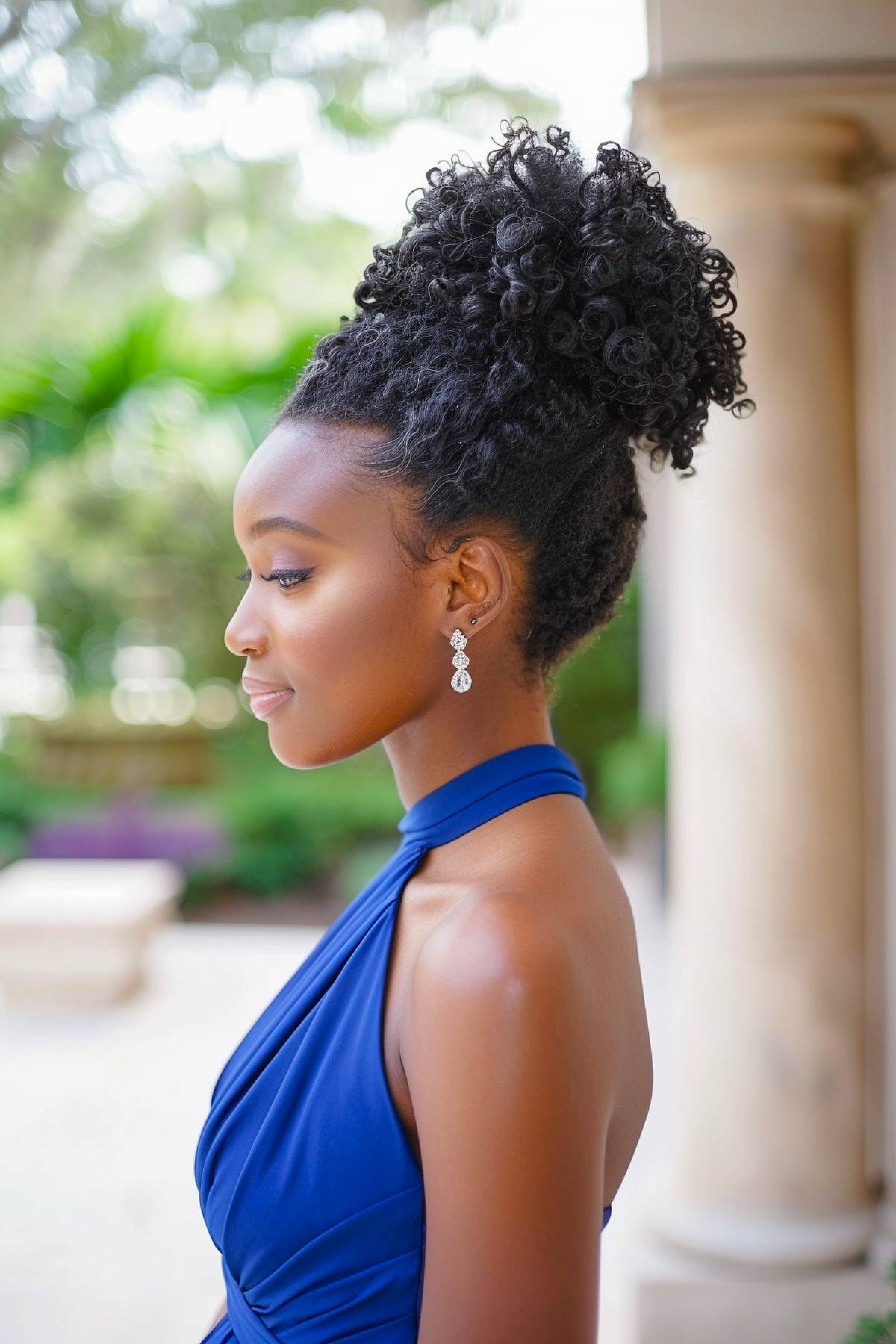 Coiffures de demoiselle d honneur 2026 :17 looks de cheveux bouclés élégants