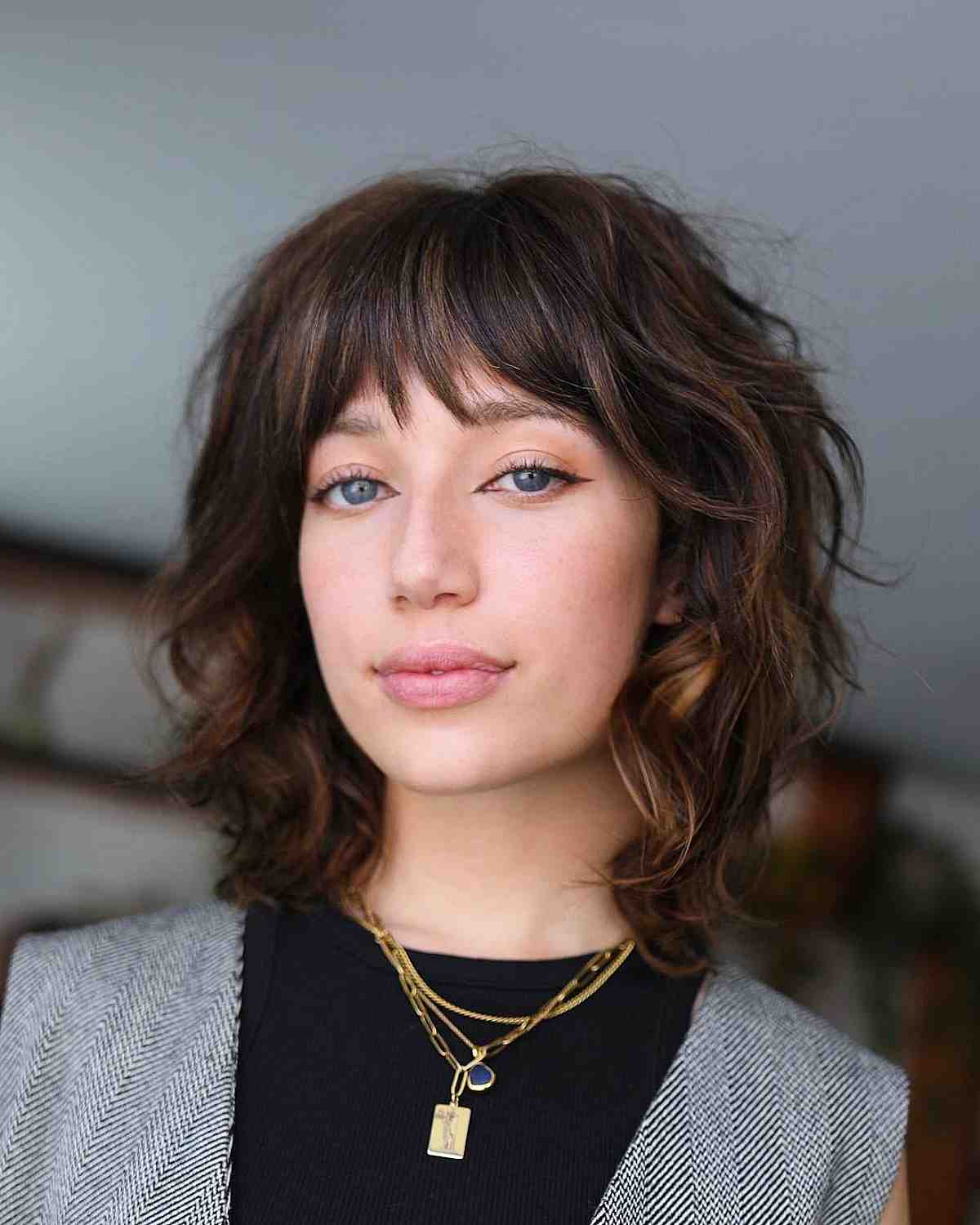 Wavy Bob com franja:o guia definitivo e dicas de estilo 