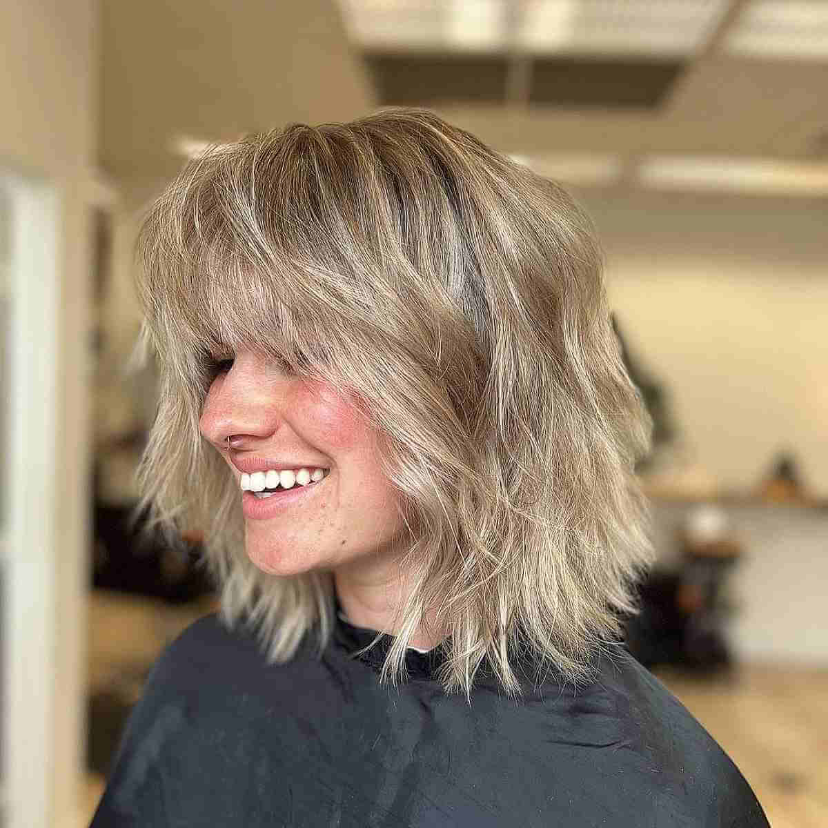 Wavy Bob com franja:o guia definitivo e dicas de estilo 