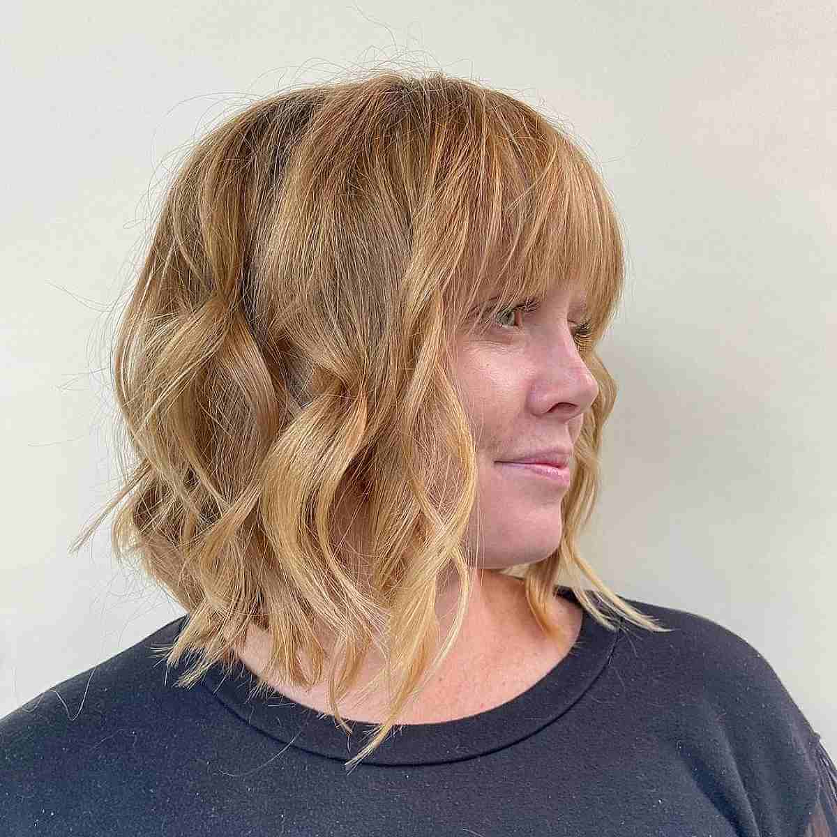 Wavy Bob com franja:o guia definitivo e dicas de estilo 