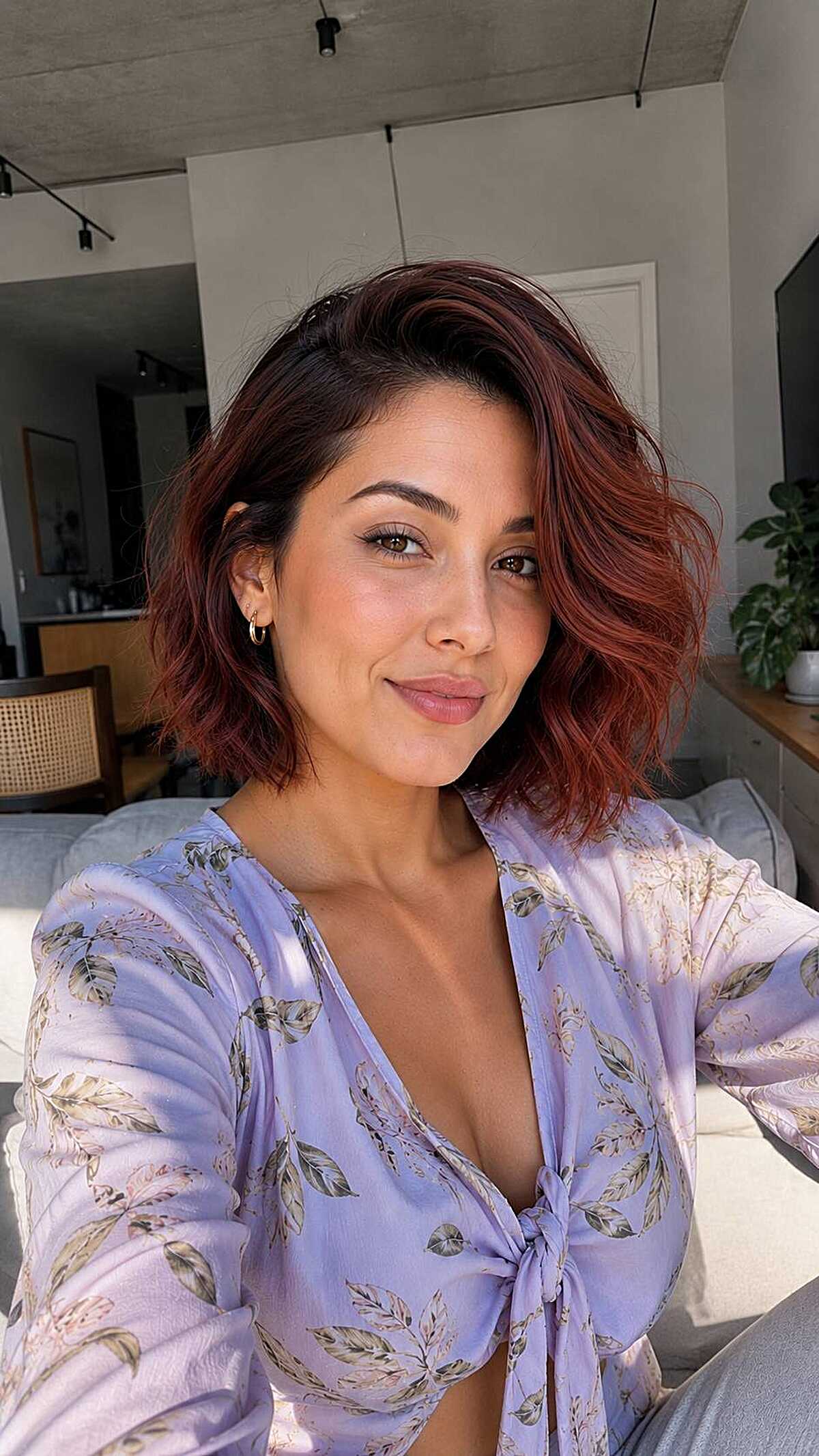 25 eleganta korta frisyrer med sidodelar för att lyfta din look 
