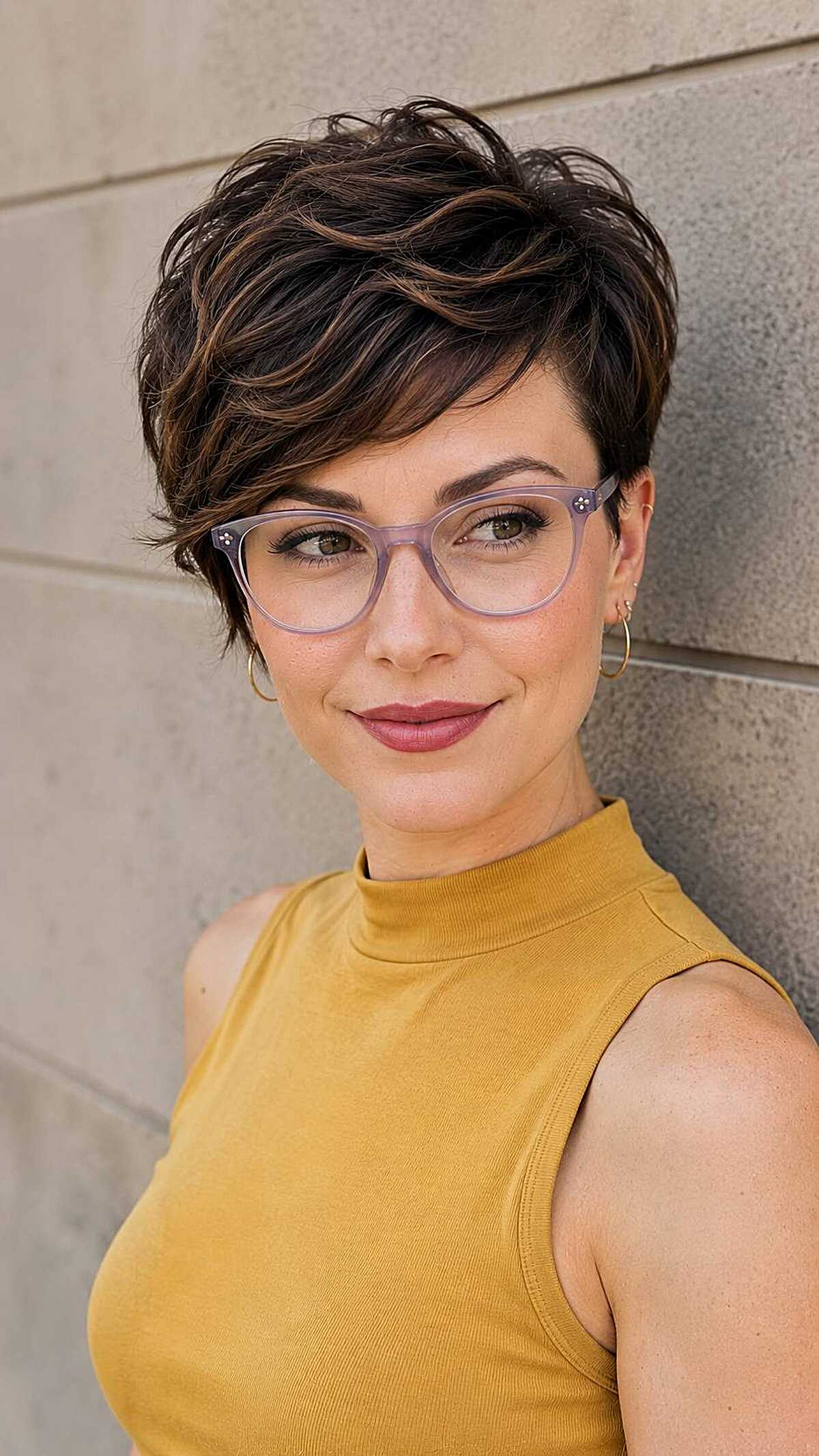 25 Chic Pixie Cuts som lyfter glasögonen—tidlösa stilar för alla åldrar 