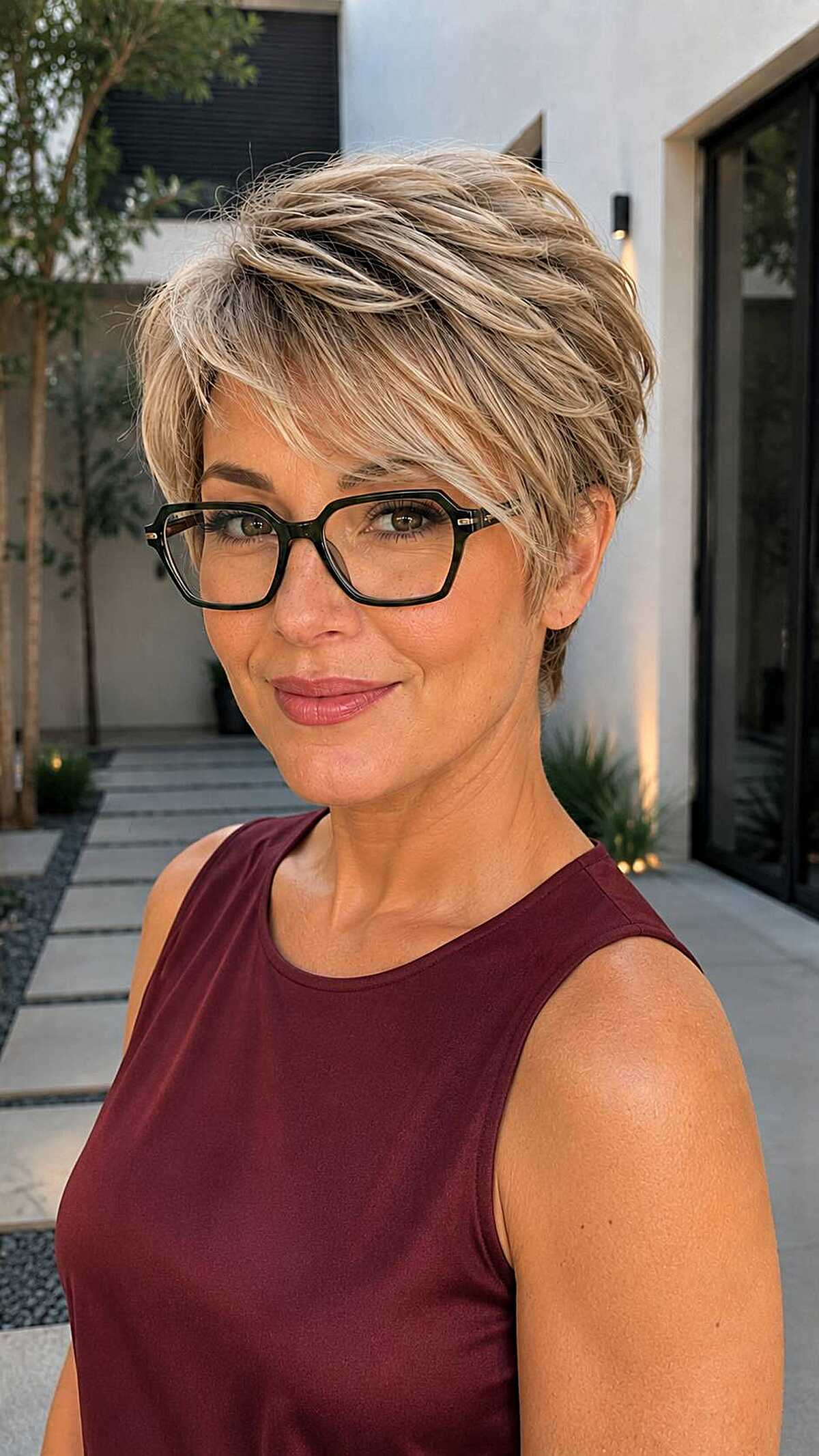 25 Chic Pixie Cuts som lyfter glasögonen—tidlösa stilar för alla åldrar 